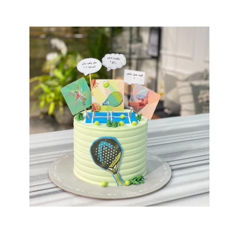 Monty's Paddle Court Cake