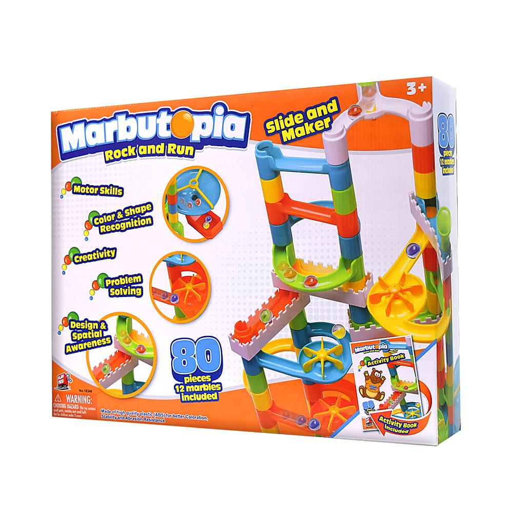 شرائح مسار البلورات مع كتاب الأنشطة 80 قطعة