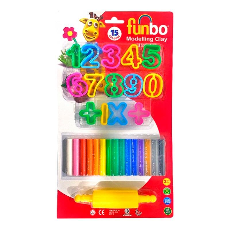 Funbo Modelling Clay - 15 Colors