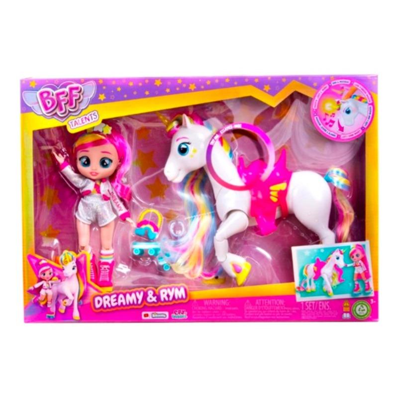Cry Babies BFF Series 3 Dreamy Fashion Doll and Rym the Unicorn