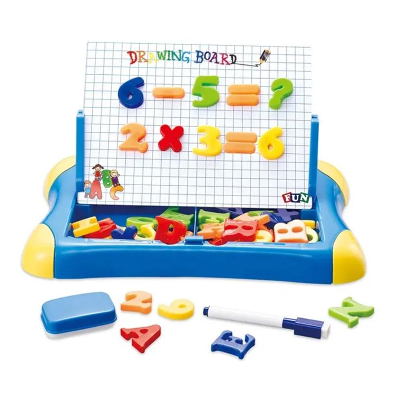 لوح التعلم المغناطيسي 2 في 1 ألون متعددة