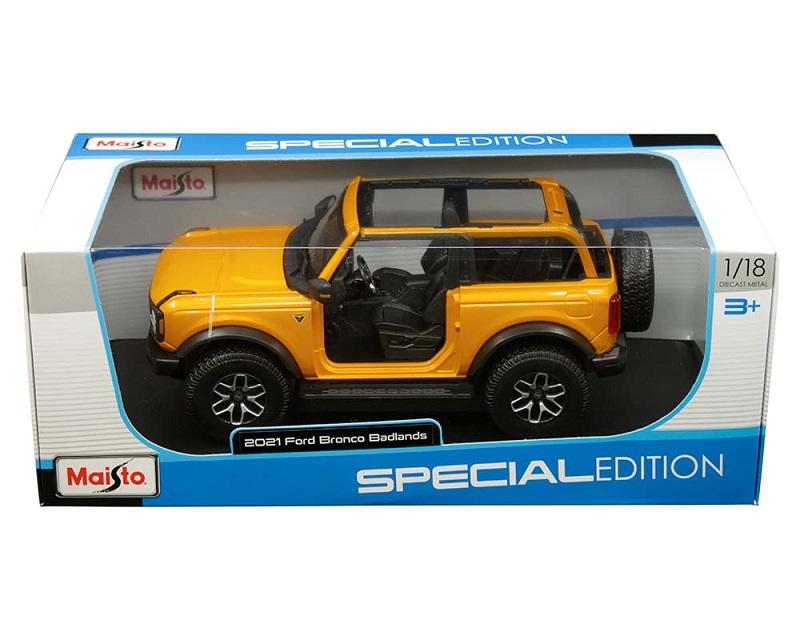 مايستو - سيارة فورد برونكو بادلاندز موديل 2021 لون برتقالي
