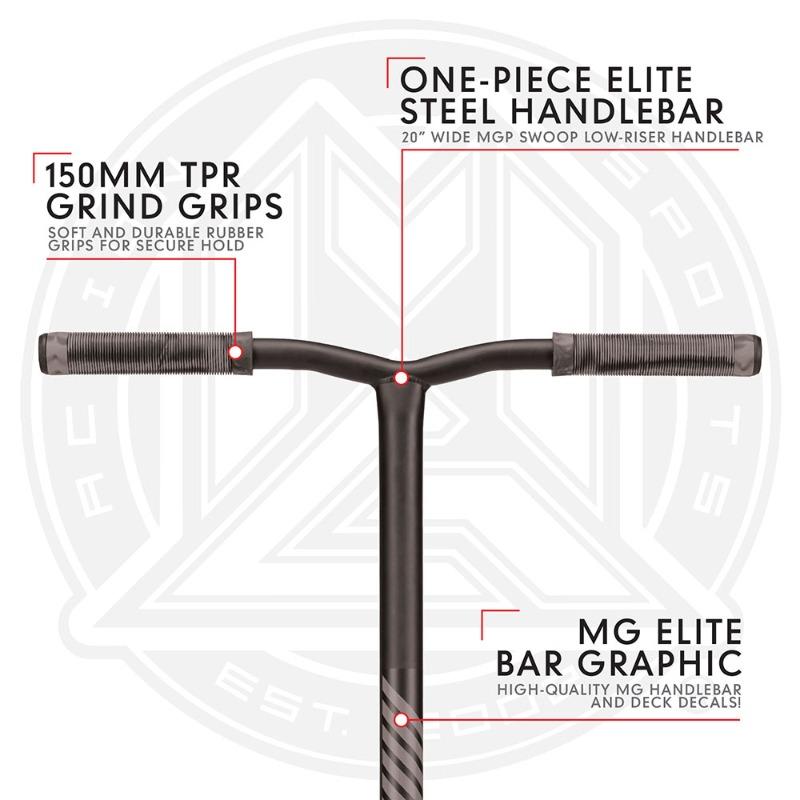 Madd Gear Carve Elite Stunt Scooter - Black Matt