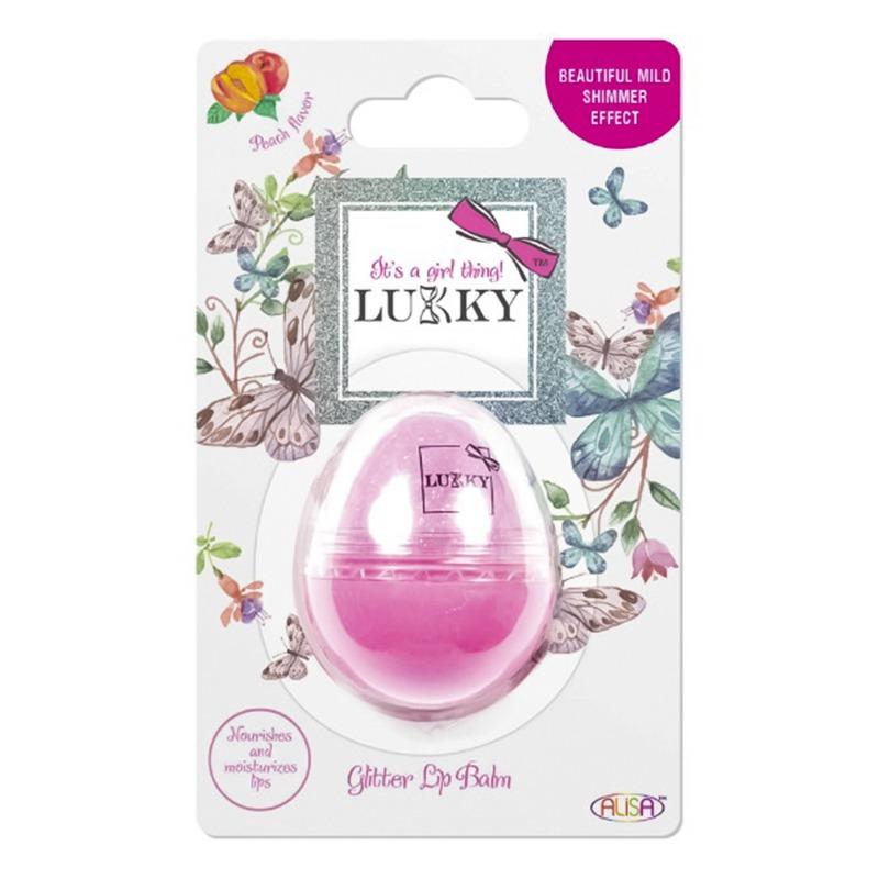 لوكي - بلسم شفاه على شكل بيضة تيندر بينك 10 جرام