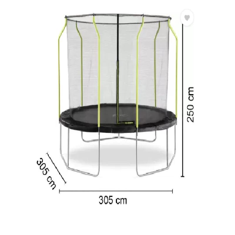Plum -10ft Wave Springsafe Trampoline And Enclosure Trampoline