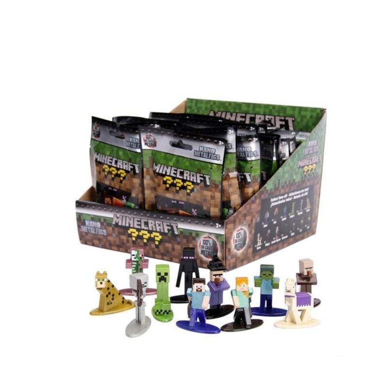 ماين كرافت - مجموعة مجسمات ماين كرافت جادا نانو مقاس 4 سم