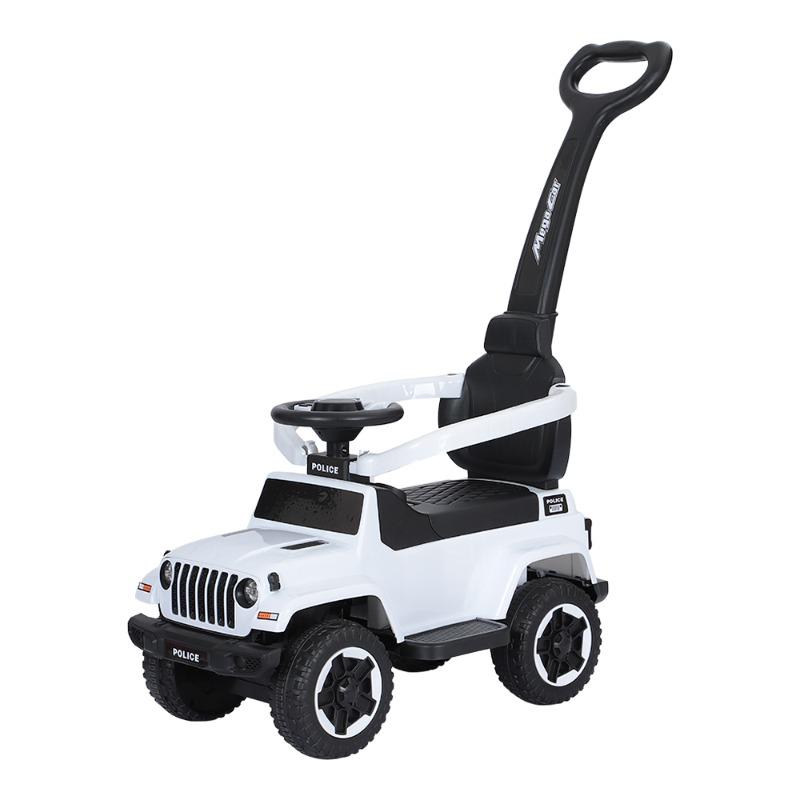 سيارة ركوب للأطفال مع مقبض دفع