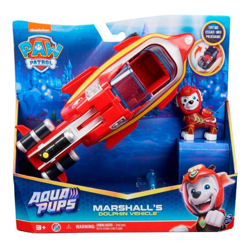 Paw Patrol - Aqua Pups figure With vehicle