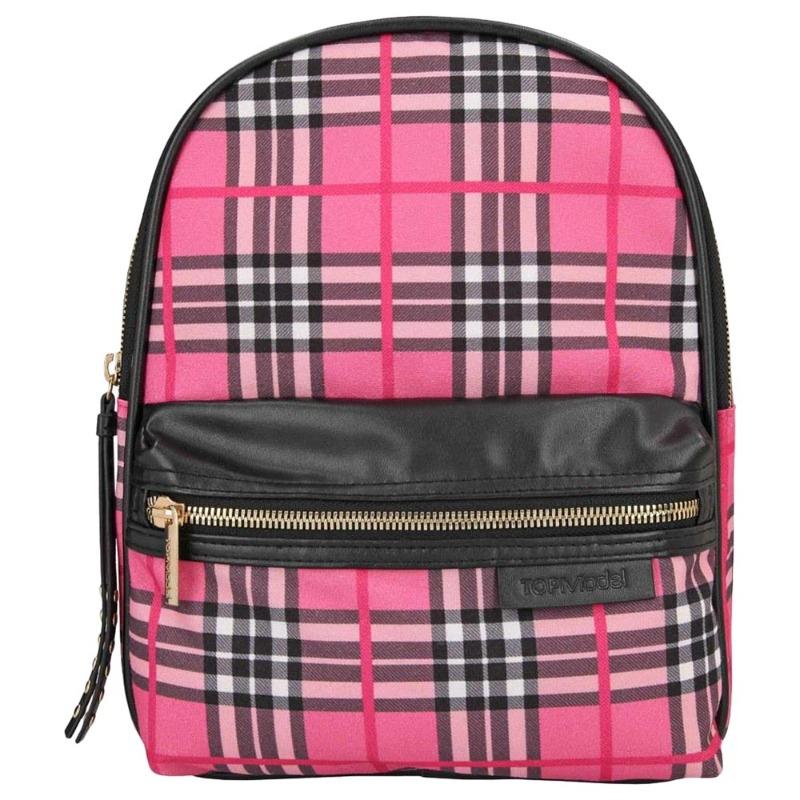 TopModel Checked Backpack