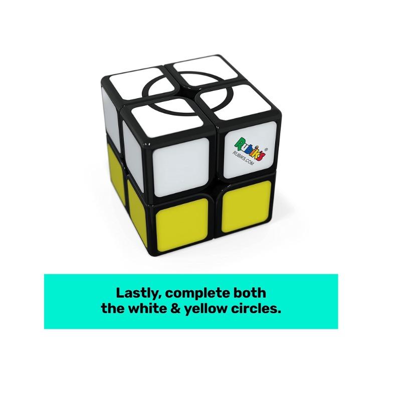 Rubik's Apprentice 2x2 Beginner Cube 3D Puzzle Game