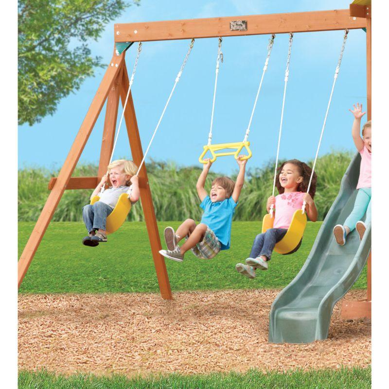 Kidkraft Springfield II Wooden Swing Playset