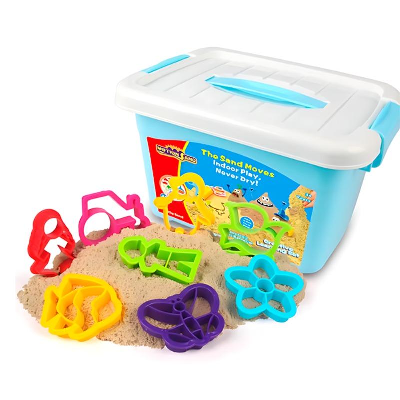 موشن ساند - مجموعة اللعب بالرمل الإبداعية ديلوكس بوكيت