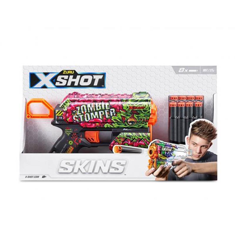 إكس شوت - مسدس سكينز فلاكس - زومبي ستومبر