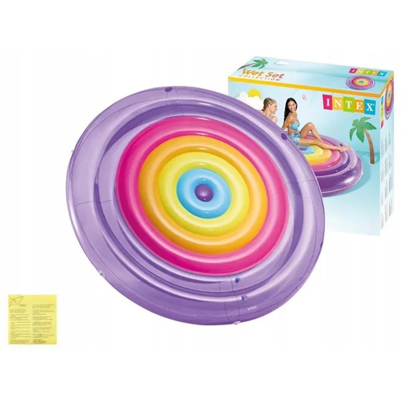 Intex Rainbow Fiesta Island Floating Mattress