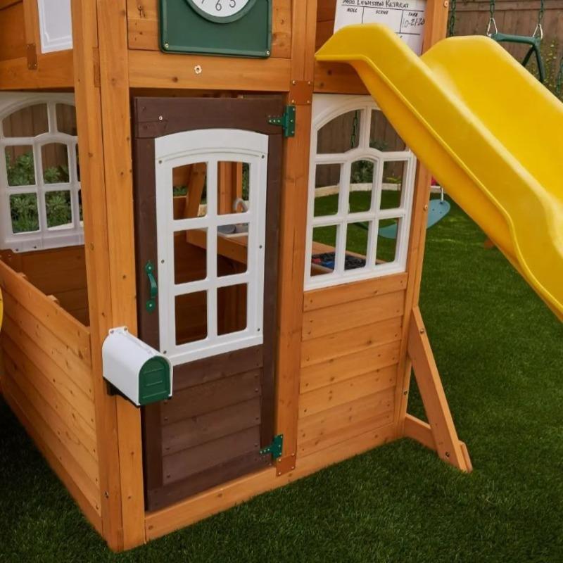 KidKraft Castlewood Wooden Swing Playset