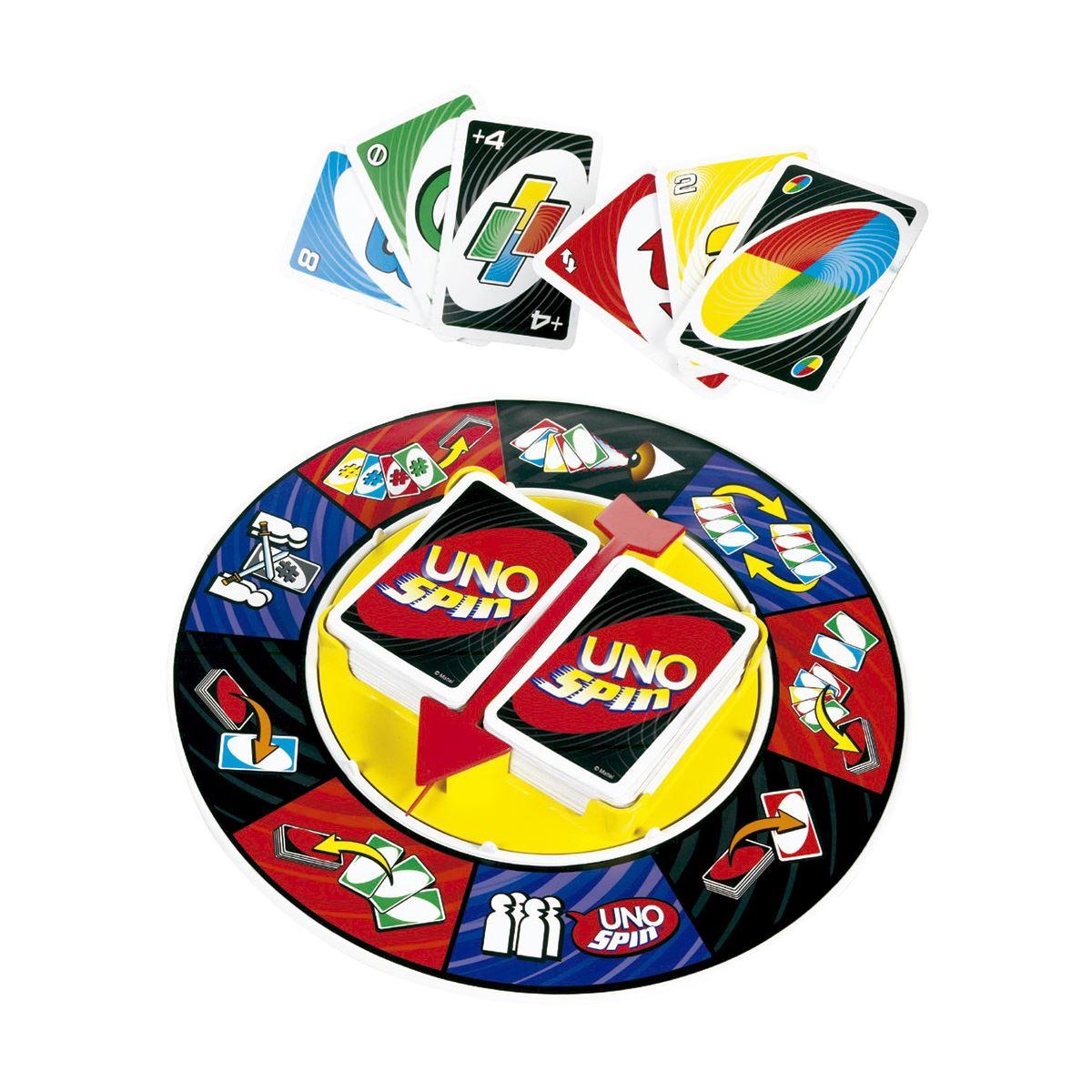 لعبة الكروت أونو سبن