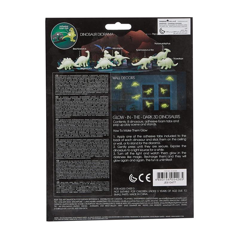 4M Glow in the Dark 3D - Dinosaurs