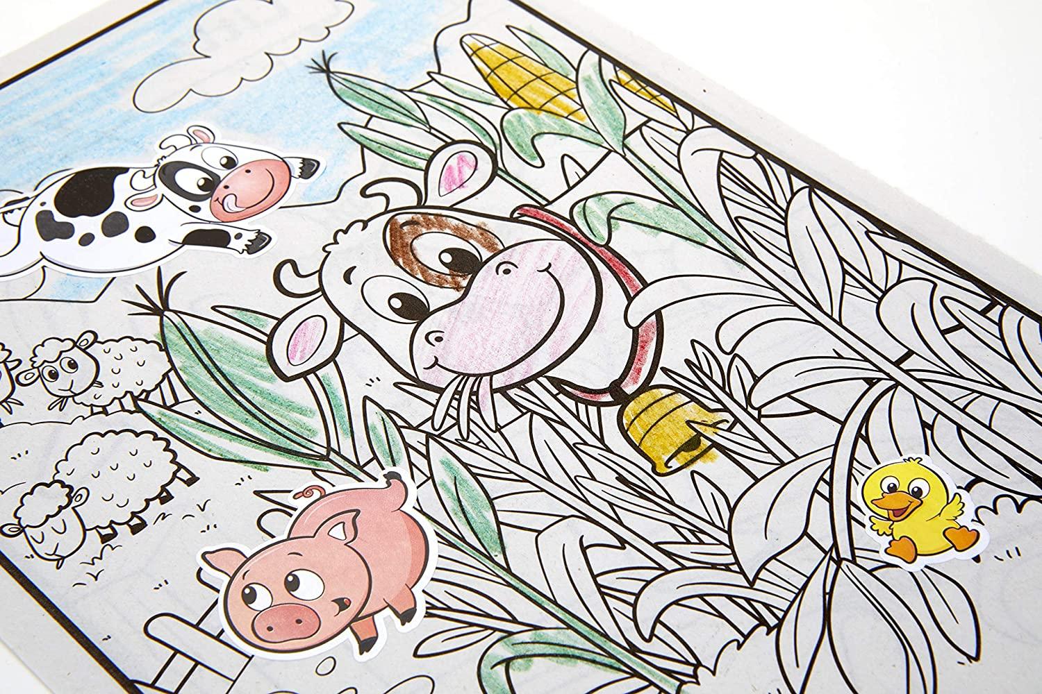 Crayola Nursery Rhymes Coloring Book - 96 Pages