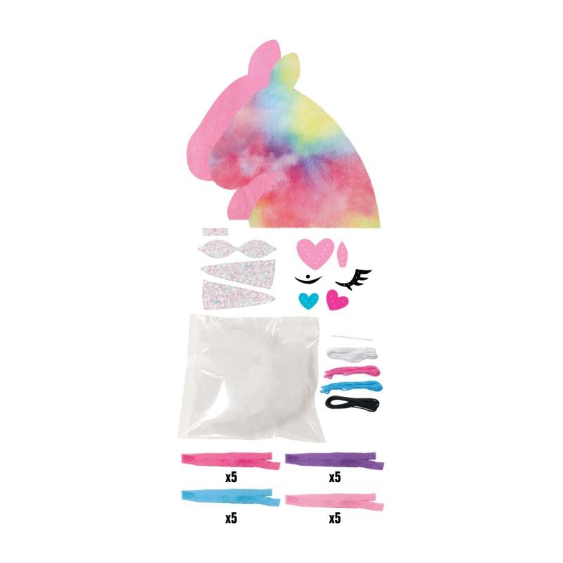 سيو ستار - مجموعة خياطة وسادة الفرو بتصميم اليونيكورن