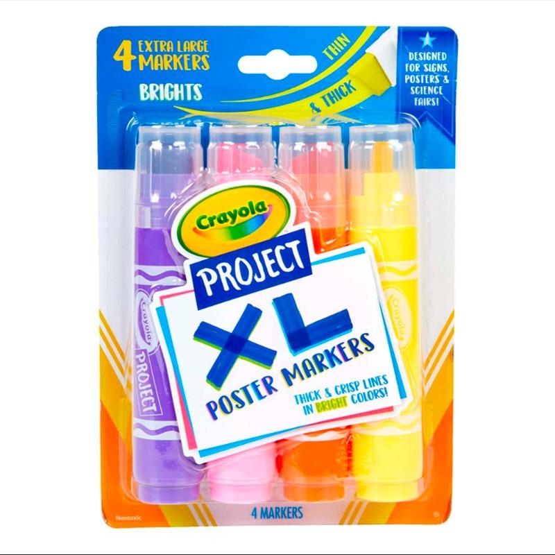 كرايولا - أقلام تلوين ألوان زاهية