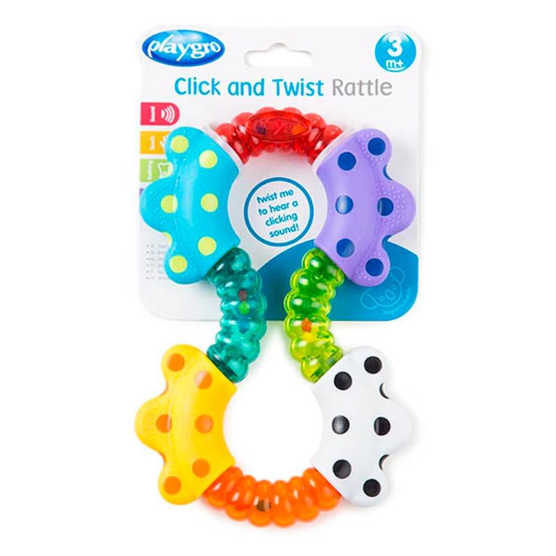 Playgro Click and Twist Rattle