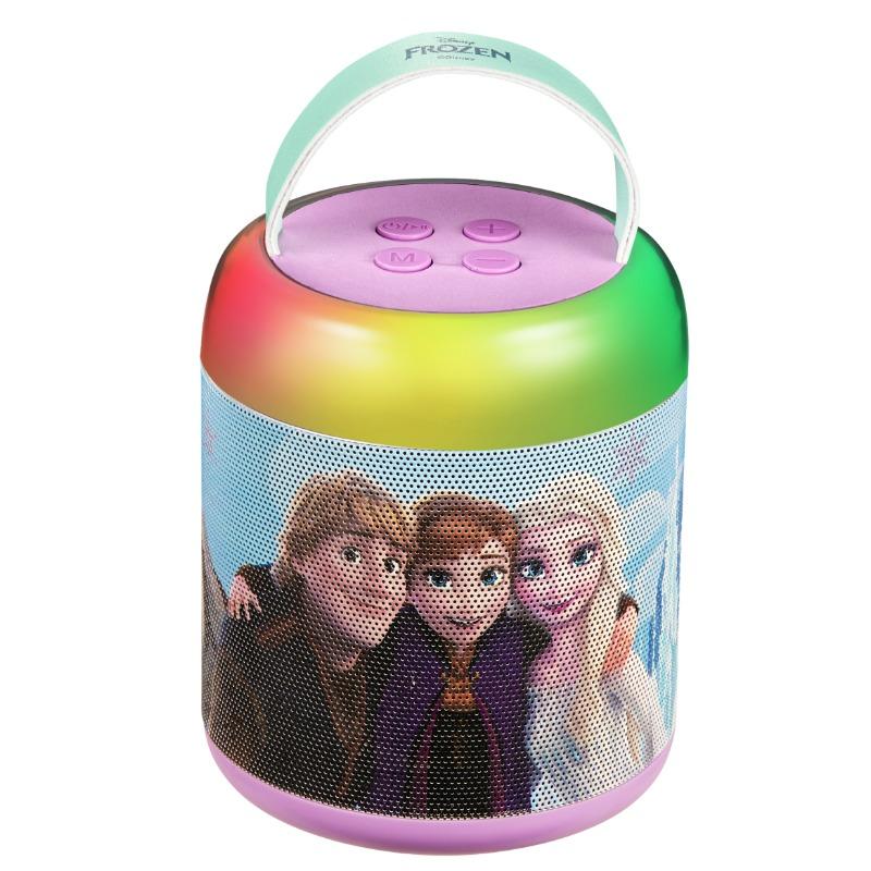 Volkano Disney Frozen Cylinder Karaoke Machine With Bt Mic