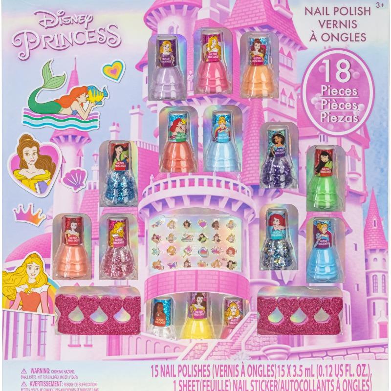 تاونلي جيرل - مجموعة طلاء أظافر ديزني برينسيس 18 قطعة