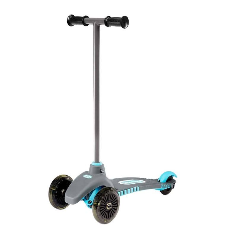 Little Tikes Lean To Learn Scooter - Blue And Gray