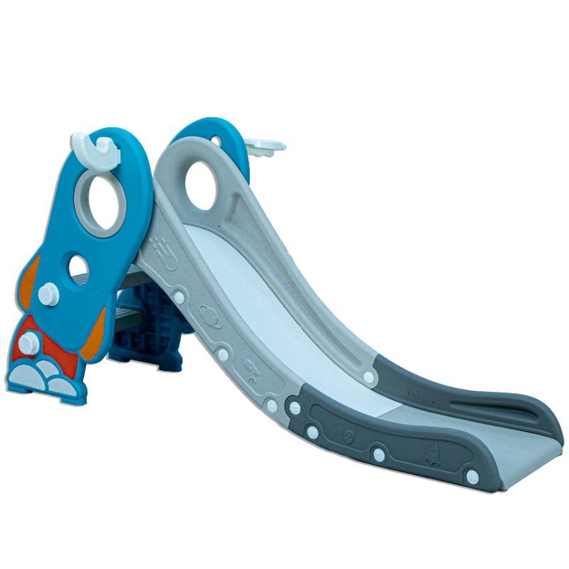 ليتل تودلرز - زحليقة صغيرة الحجم مع طوق كرة السلة للاطفال