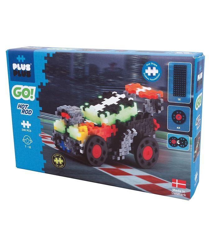بلس بلس بيج - مجموعة بناء سيارة هوت رود 240 قطعة