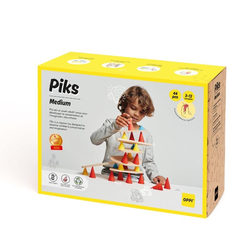 OPPI Piks Medium Set – 44 Pieces