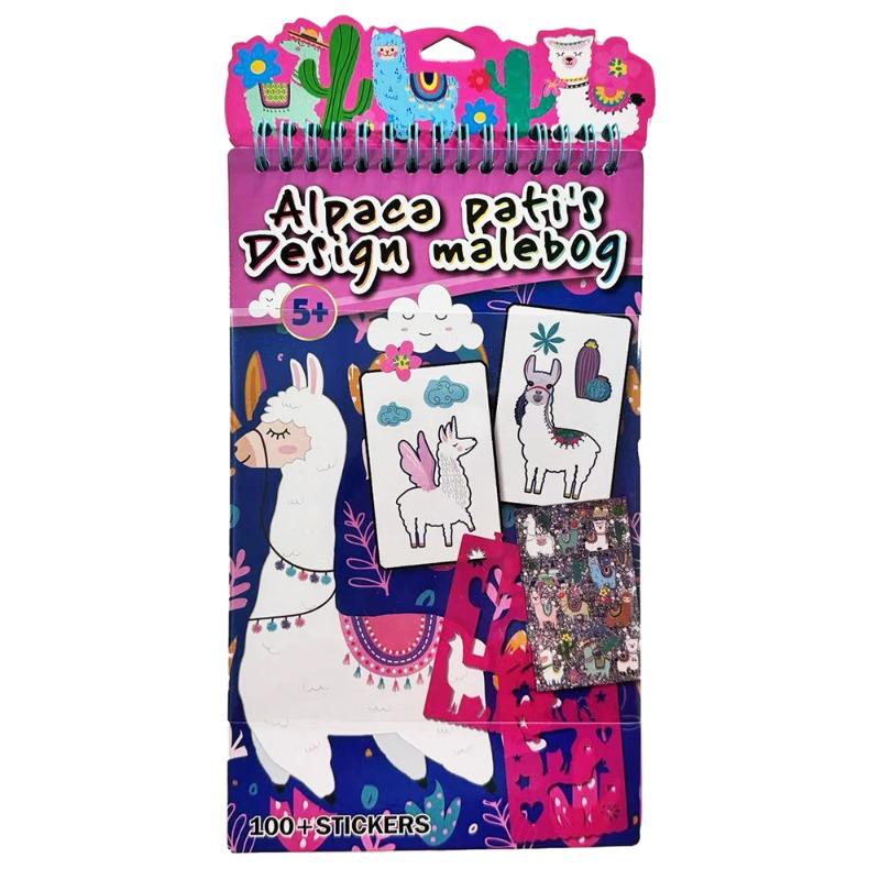 ستريديرس - كتاب تلوين تصميمات الألبكة باتي