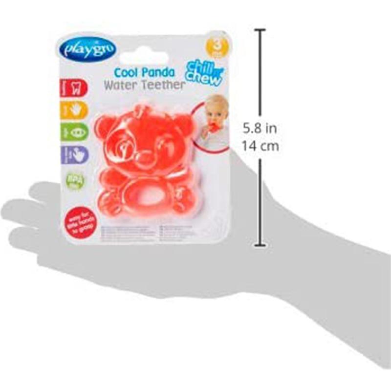 Playgro Cool Panda Water Teether - Red