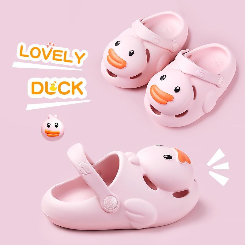 Cheerful Mario Pink Duck Crocs
