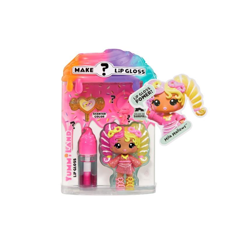 Yummiland Lip Gloss Doll Mystery Color Change - Mila Mallows