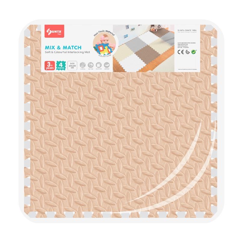 Sunta Plain Puzzle 4pcs - Grey/White