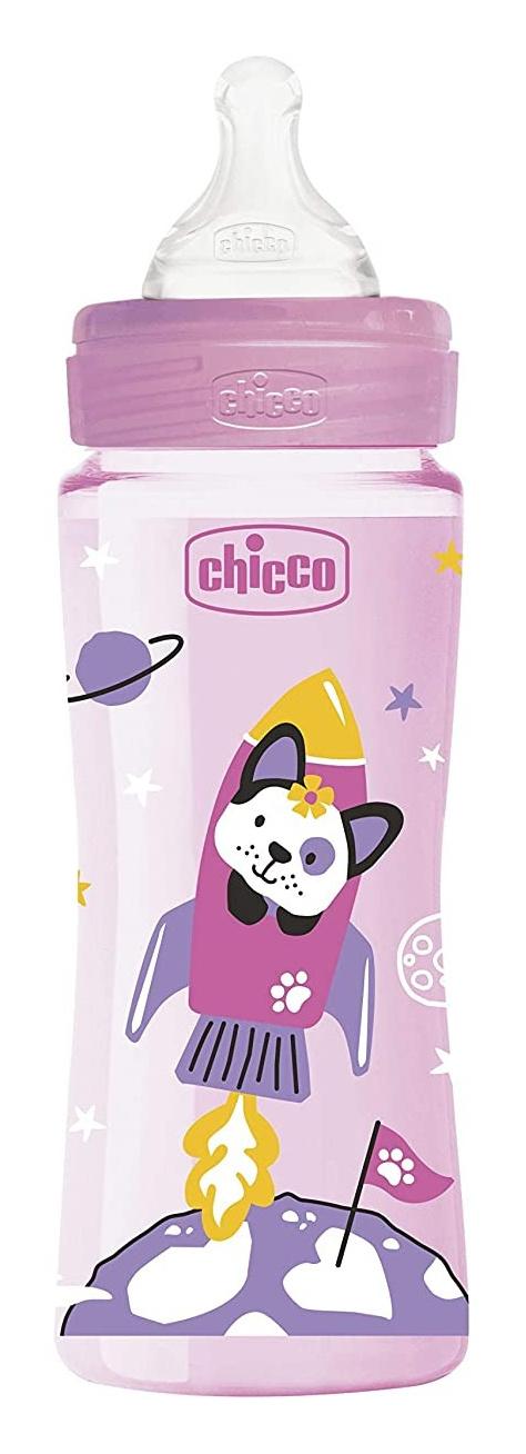 Chicco Feeding Bottle 330 ML - Pink