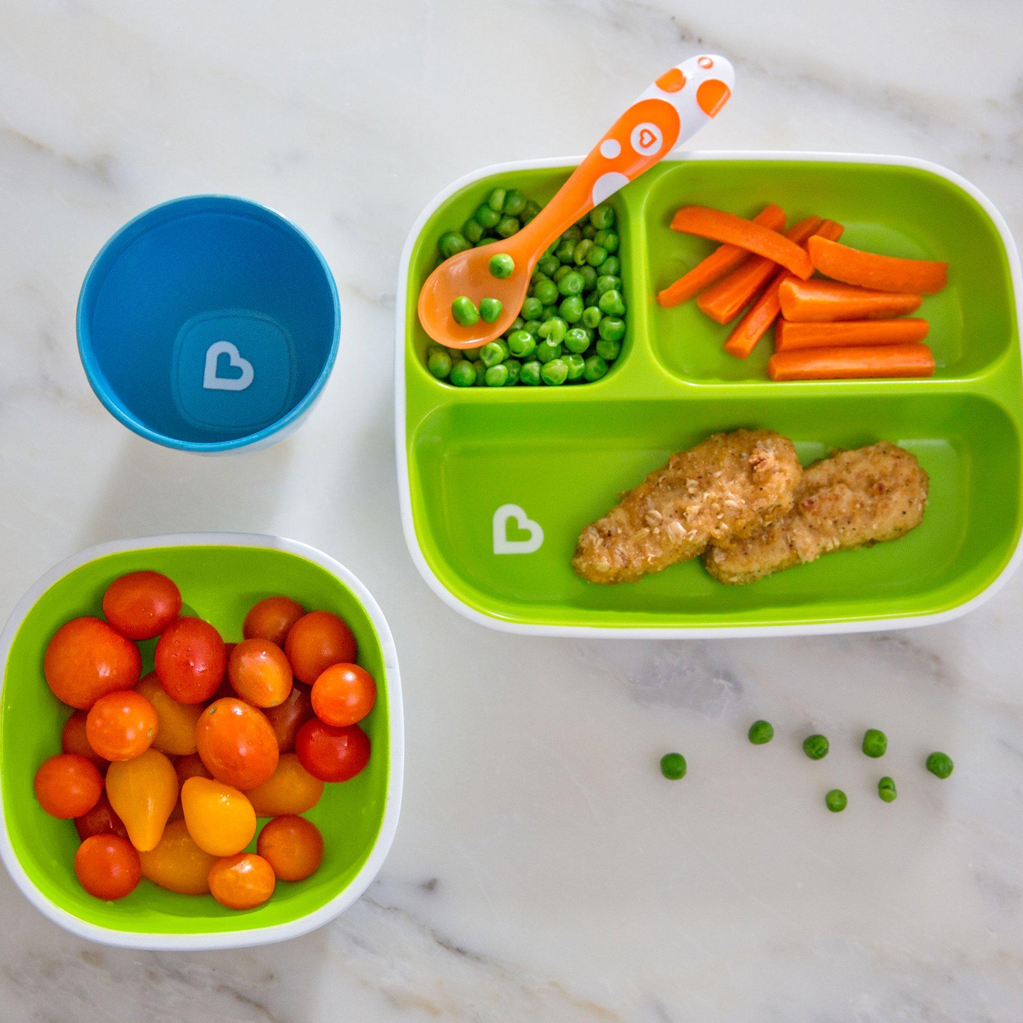 Munchkin Splash Divided Plates For Kids - 2 Pcs