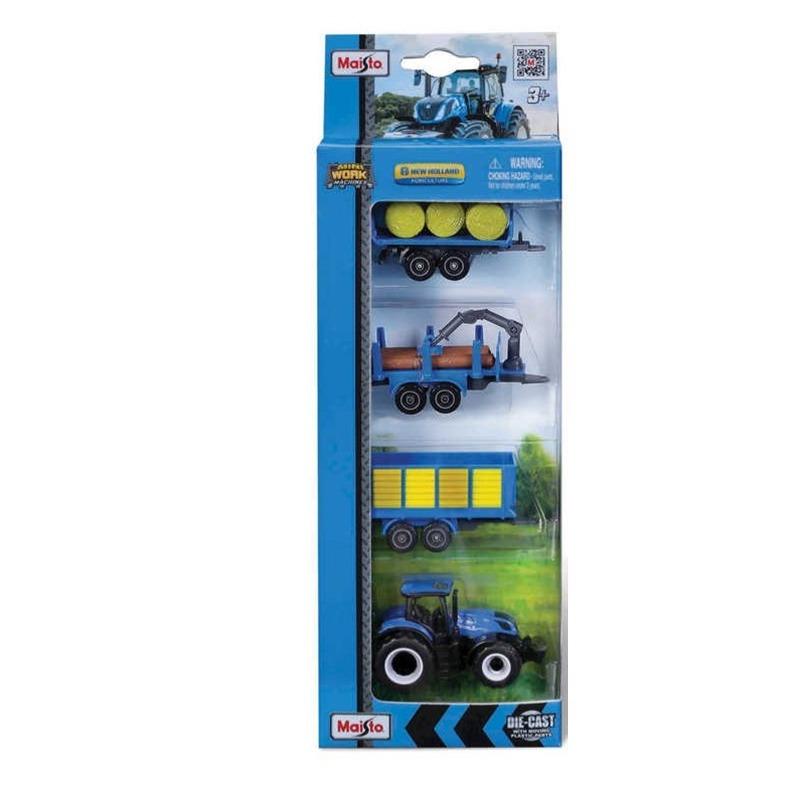 Maisto Mini Work Machines Farm 4 Pack