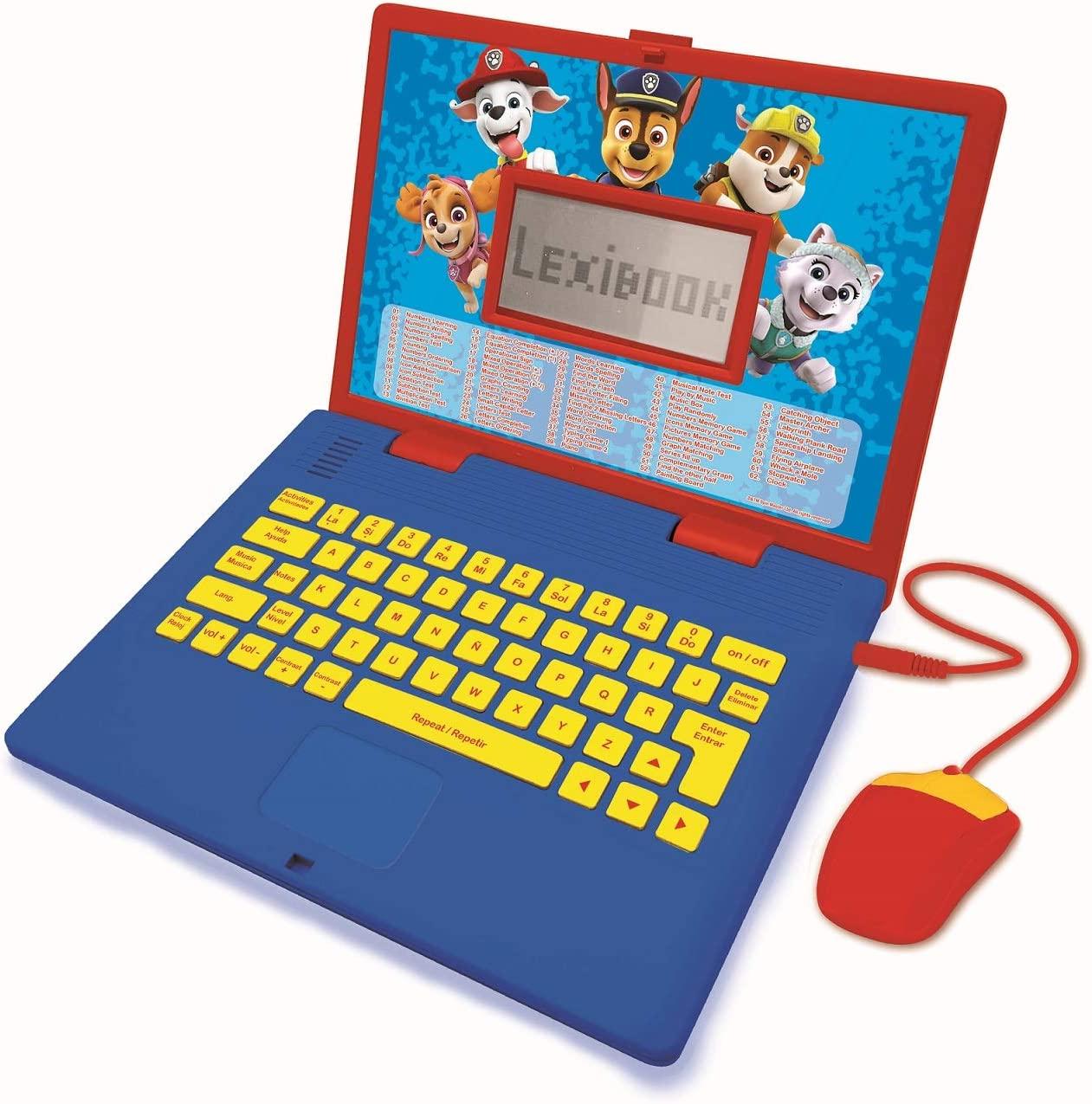 Lexibook Paw Patrol Bilingual Educational Laptop Arabic And English