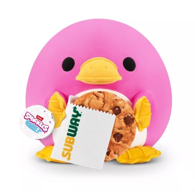 Snackles Seal Plush Toy with Subway Biscuits 16 Inch