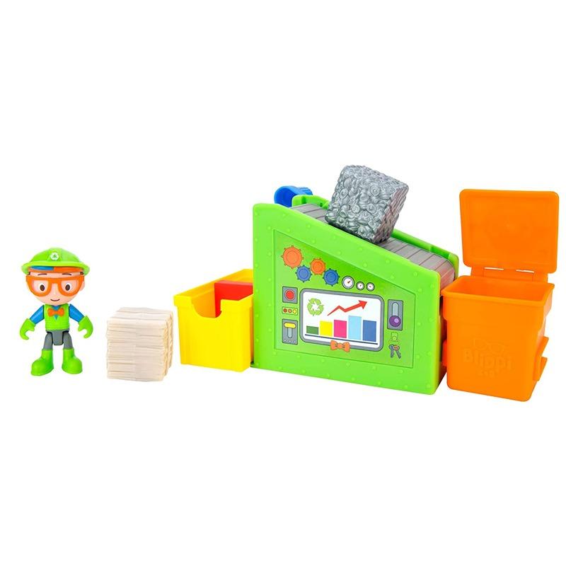 Blippi Little Adventures Playset Recycling Centre
