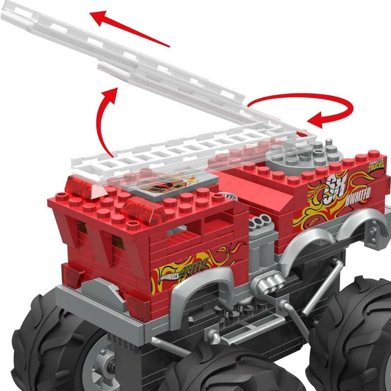 Hot Wheels HW 5-Alarm Monster Truck Building Set