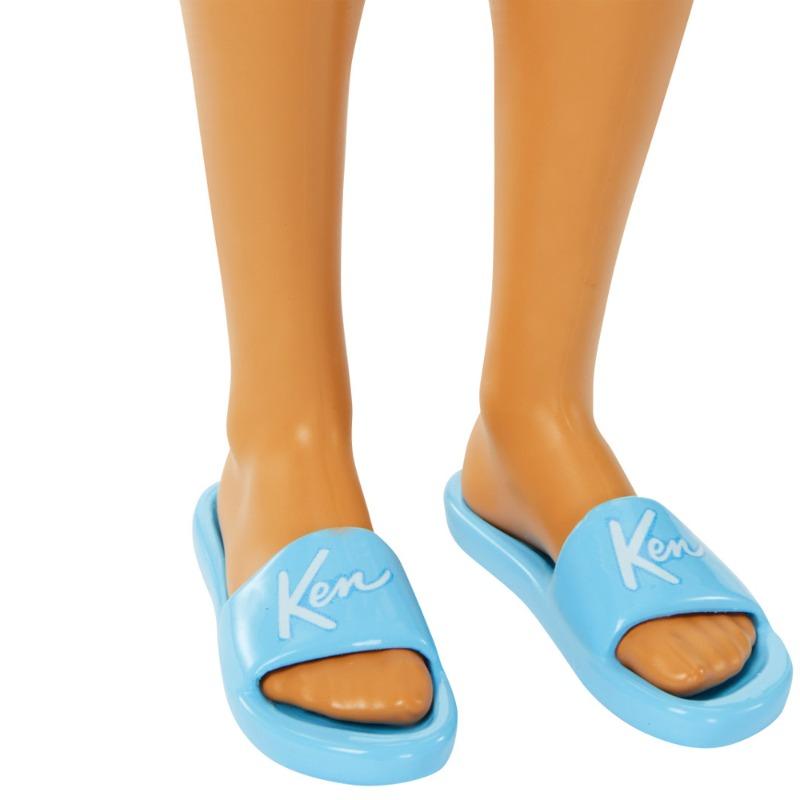 Blonde Ken Doll with Beach Accessories