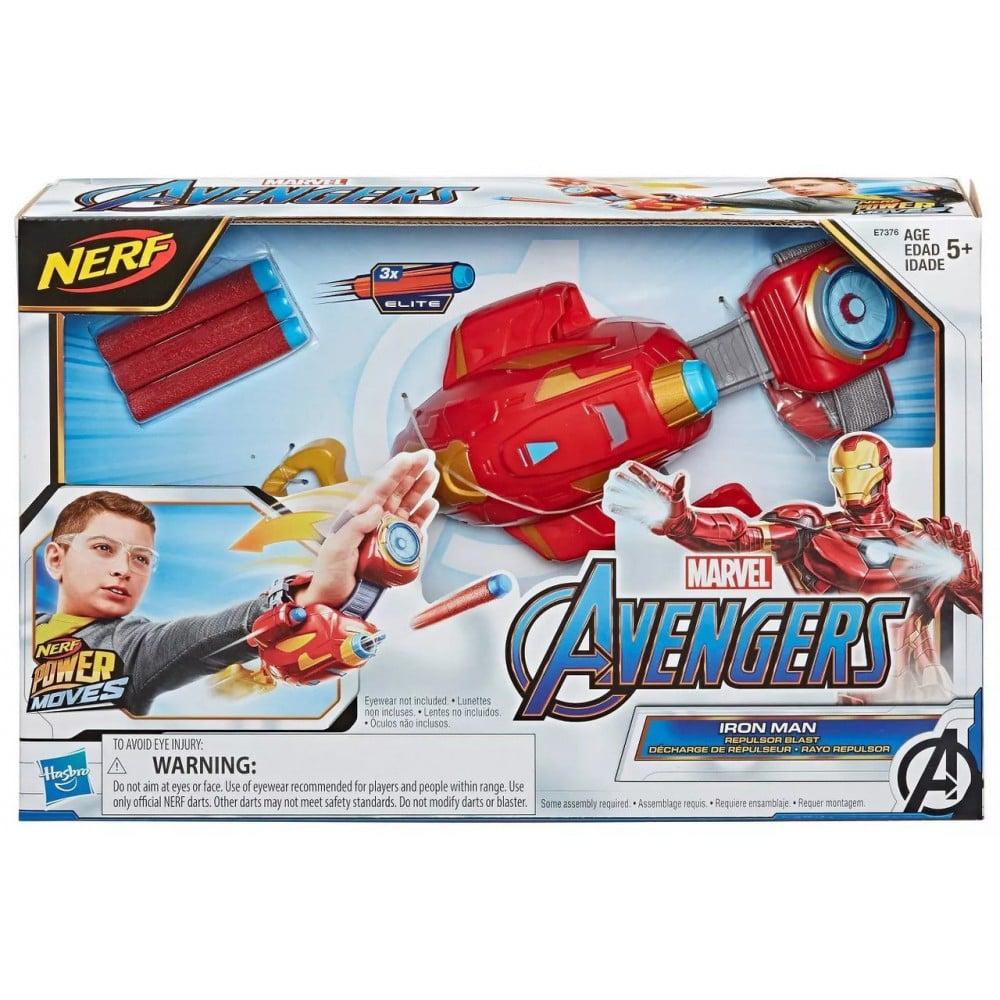 Nerf Marvel Avengers Power Moves Role Play Iron Man