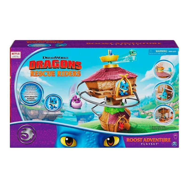 DreamWorks Dragon Rescue Riders Roost Adventure Playset