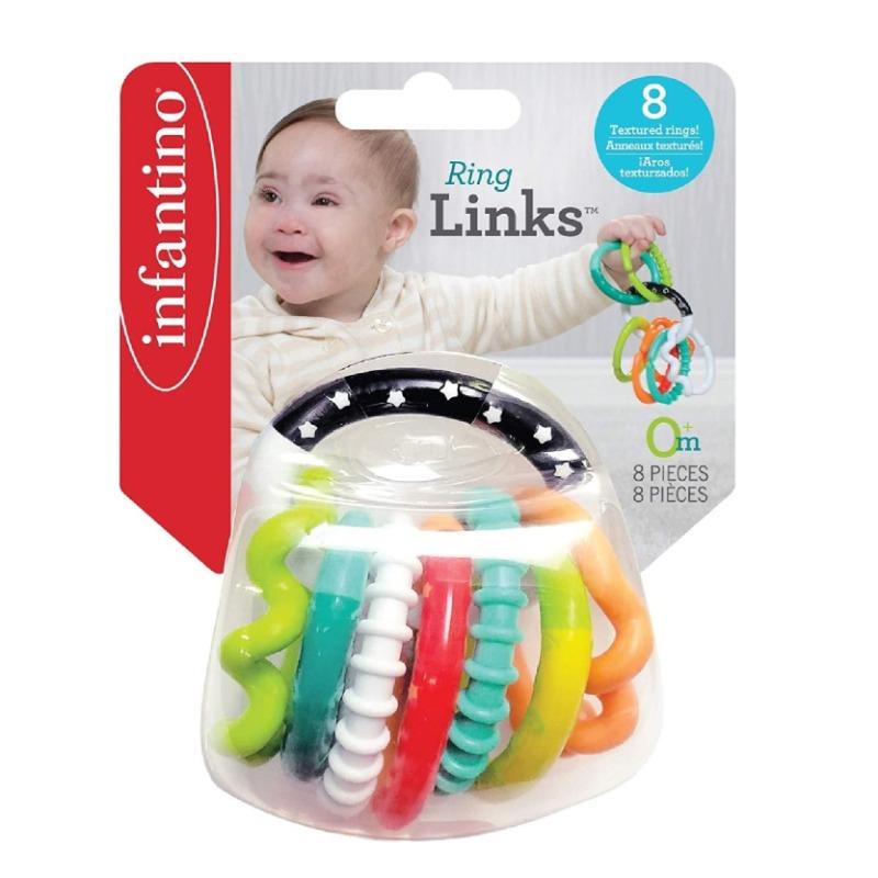Infantino Textured Ring Links