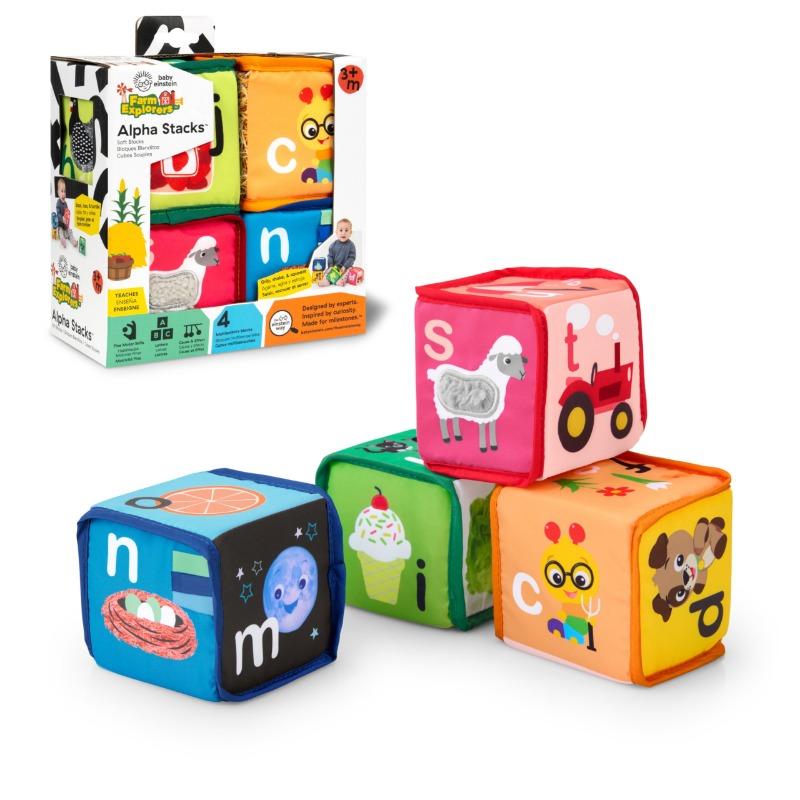 Baby Einstein Alpha Stacks Soft Blocks