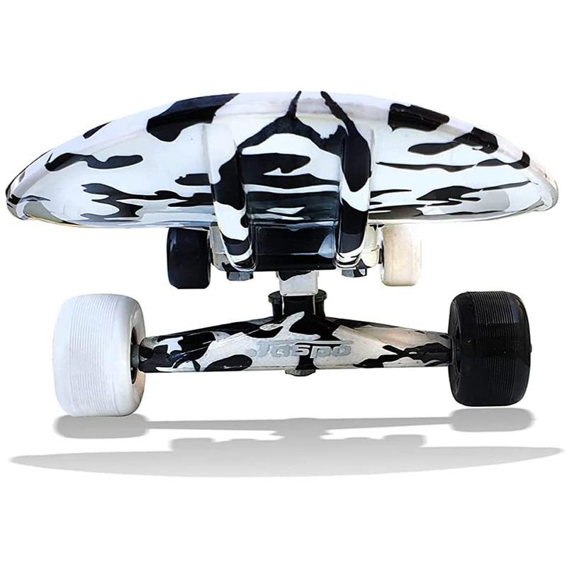 Jaspo Cruiser Longboard Concave Standard Skate Board- Camo