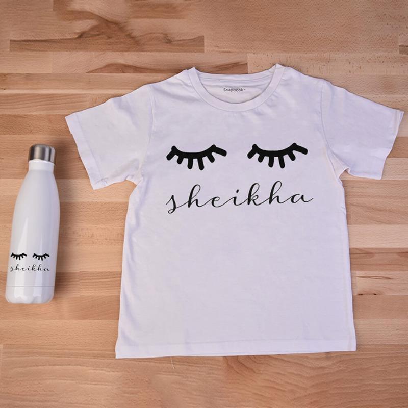 Hello Gorgeous - T-Shirt And Steel Bottle Set